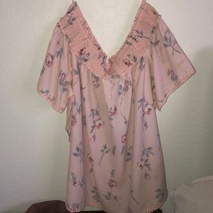 Off the shoulder shirt